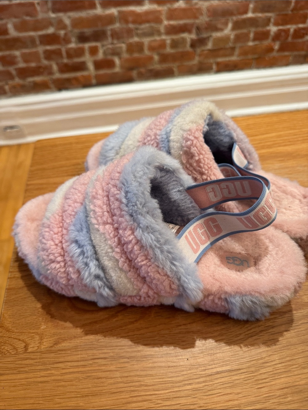 UGG Fluff Yeah Slide Cali Collage